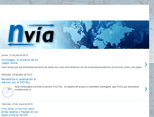 Tablet Screenshot of blog.nviasms.com